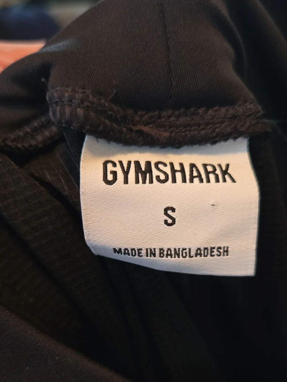 Gymshark Black City Joggers -  SMALL